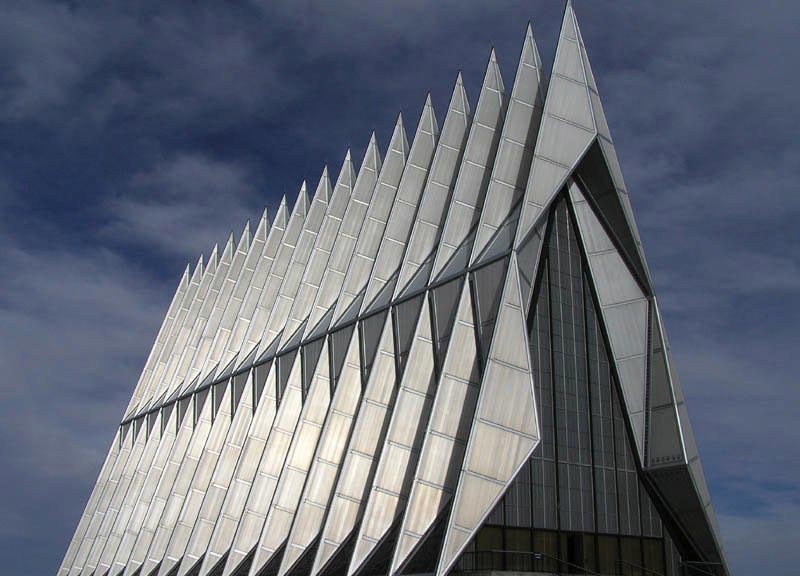 Academy Chapel steel architecture
