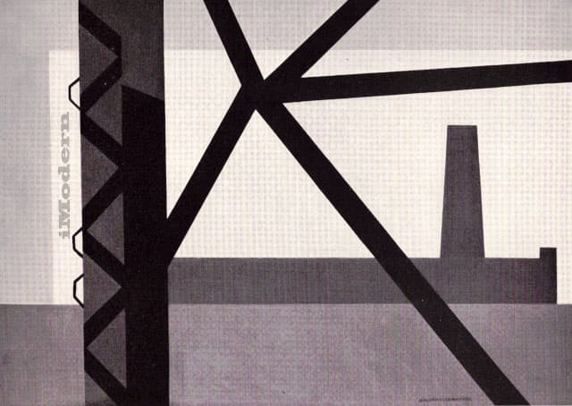 Crawford From the Bridge modern art painting