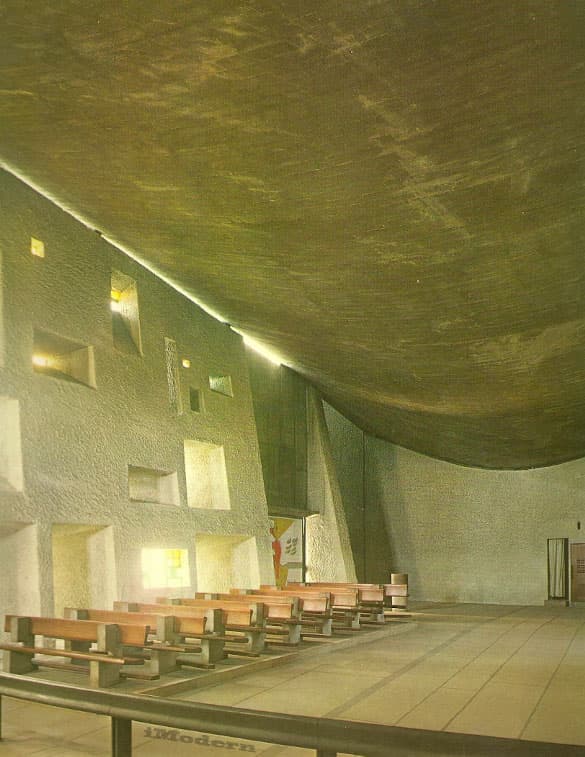 Mid Century Modern Architecture Le Corbusier Ronchamp