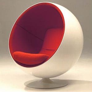 Vintage Modern Ball Chair