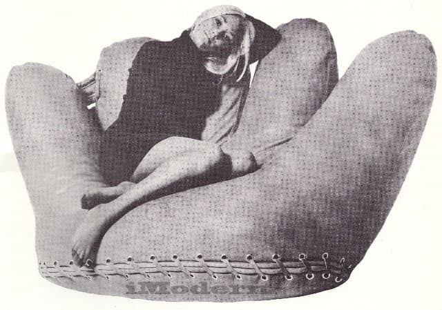 baseball glove retro chair