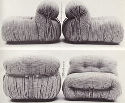 Soriana chair by Afra and Tobia Scarpa
Italy, 1970