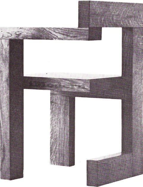Rietveld modern chair