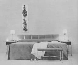 Paul McCobb midcentury modern bedroom furniture