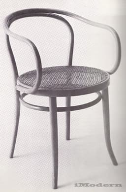 Bentwood modern design armchair