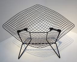 Diamond Chair by Harry Bertoia