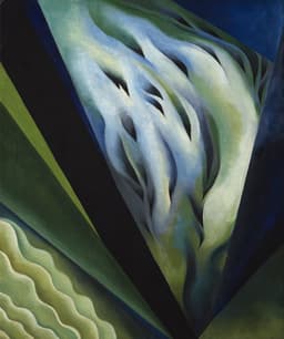 Blue and Green Music by Georgia O’Keeffe