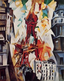 Champs de Mars: The Red Tower by Robert Delaunay