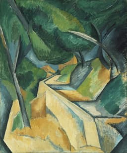 Road near L’Estaque by Georges Braque