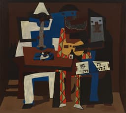 Three Musicians by Pablo Picasso